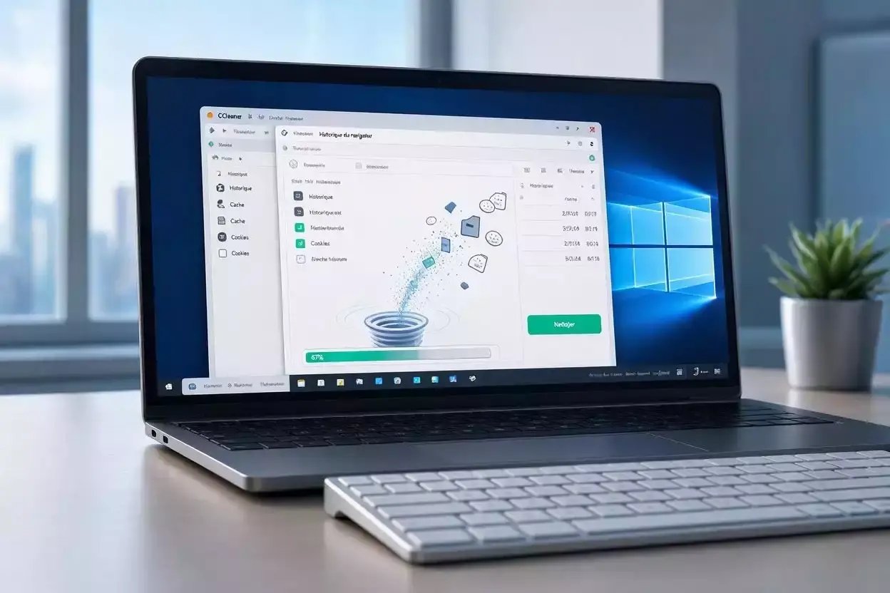 CCleaner pour effacer les traces de navigation sur Windows