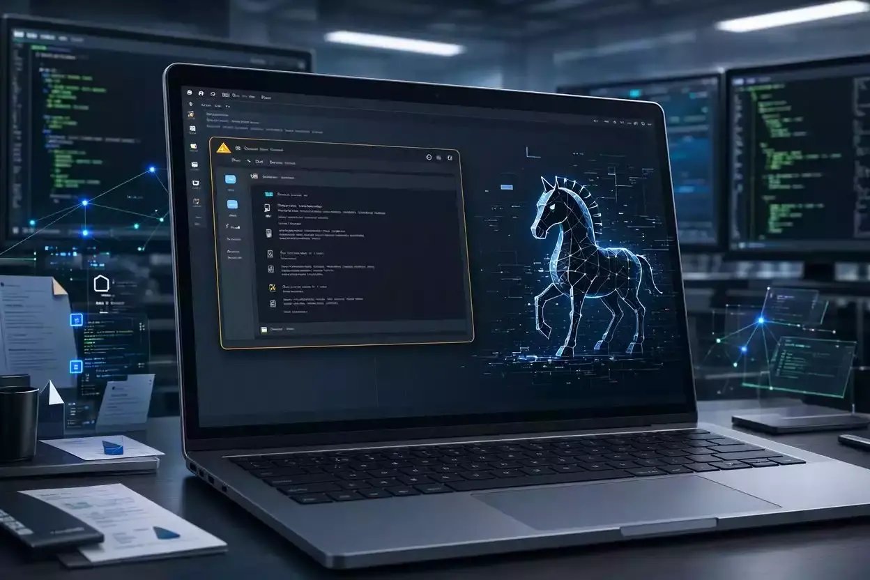 Cheval de Troie et malware sur un PC Windows