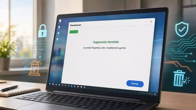 Kavremover supprimer produits kaspersky traces