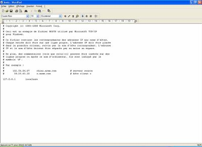A quoi sert le fichier hosts ? A quoi sert le fichier hosts ?