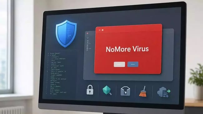 Nomore virus faux antivirus suppression malware windows