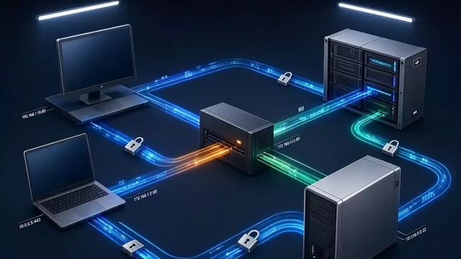 Port tcp ip communication reseau ordinateurs