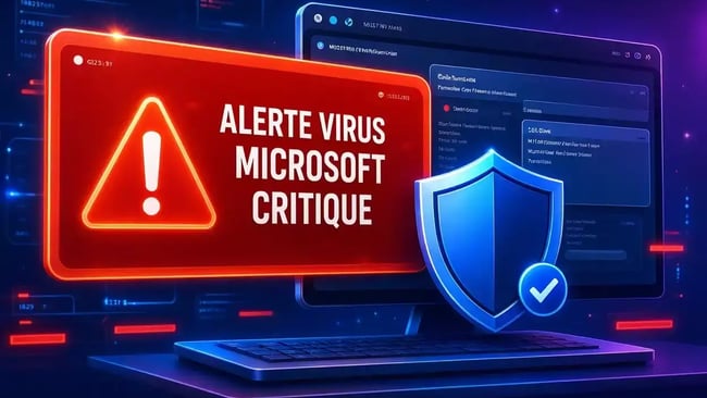 Supprimer alerte virus microsoft critique