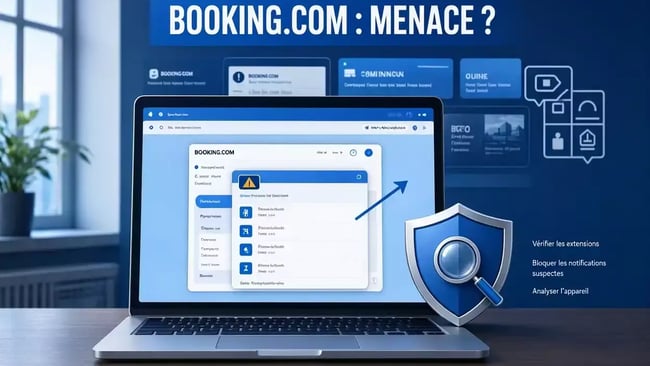 Supprimer booking com redirections publicites indesirables