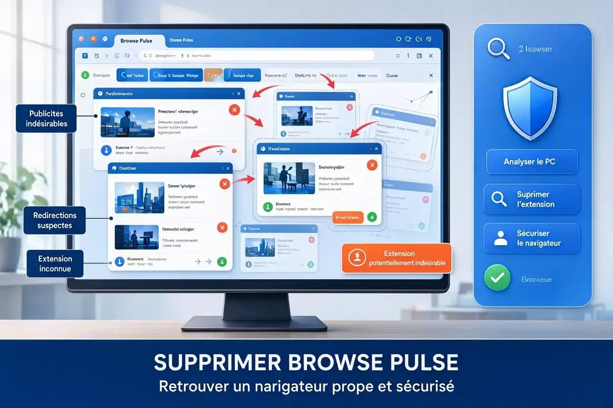 Supprimer Browse Pulse : reconnaître l’extension publicitaire indésirable et nettoyer le navigateur