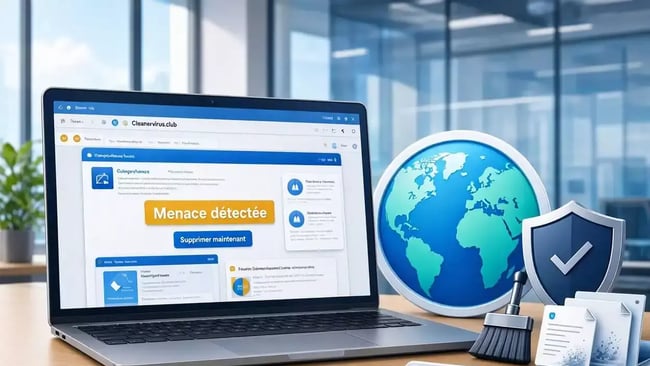 Supprimer cleanervirus club nettoyer navigateur windows