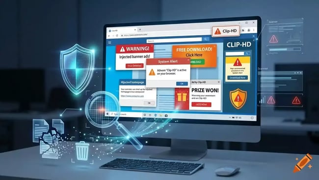 Supprimer clip hd adware navigateur