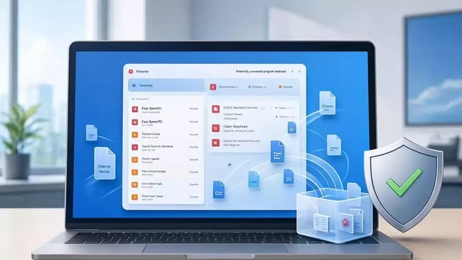 Supprimer easy speed pc logiciel indesirable