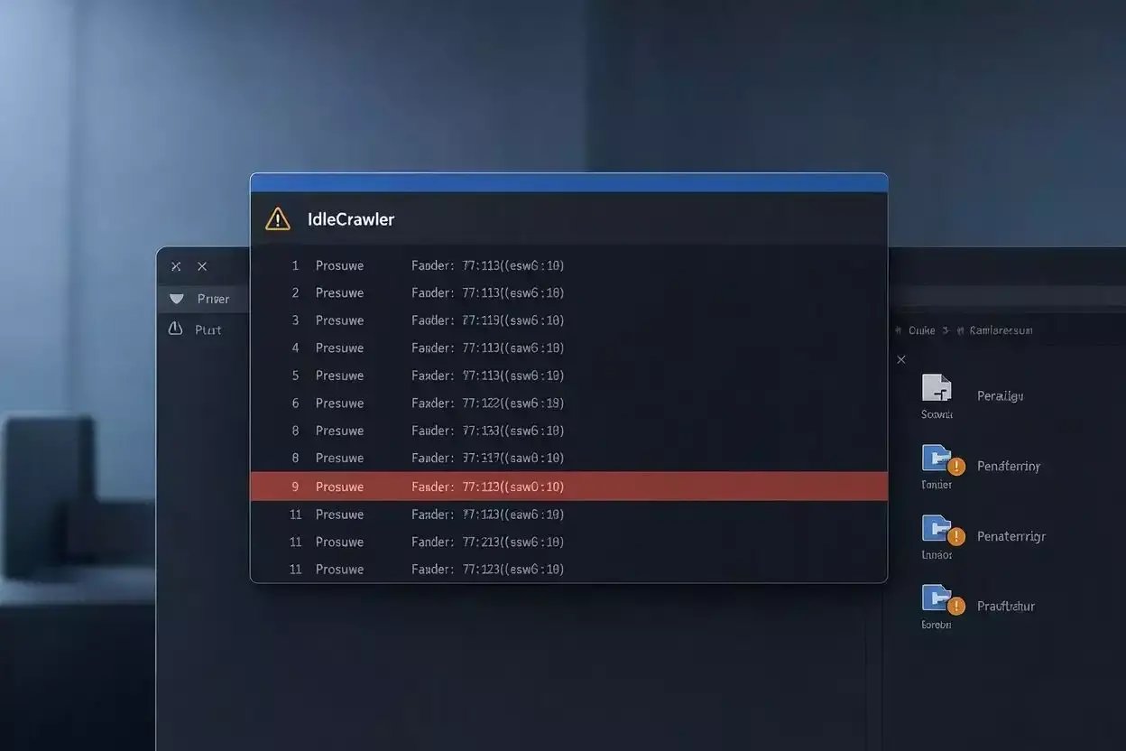 IdleCrawler : logiciel indésirable à supprimer de Windows