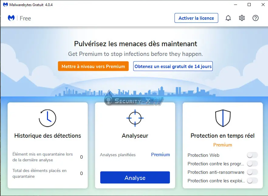 Analyser mon PC avec Malwarebytes Anti-Malware gratuitement