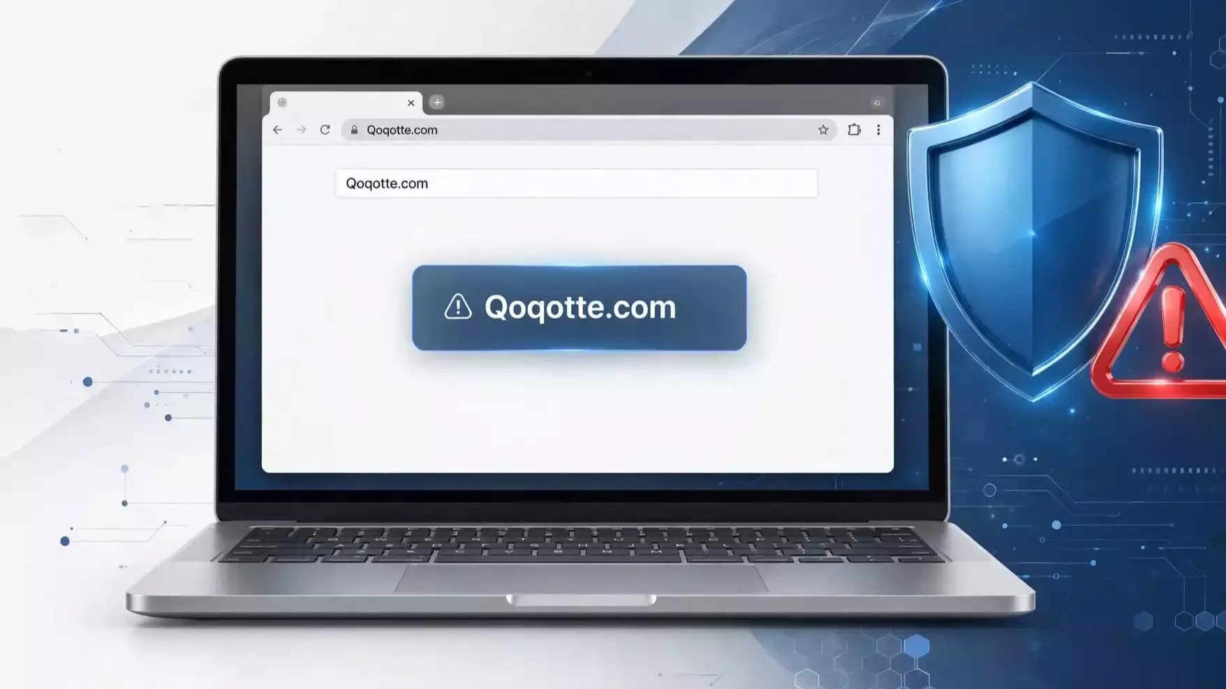 Qoqotte.com : redirection suspecte du navigateur et détection d’un site indésirable
