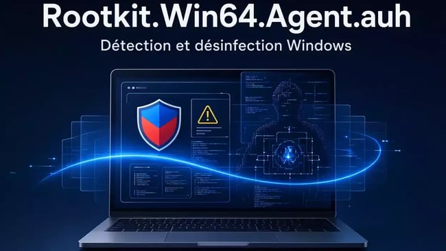 Supprimer rootkit win64 agent auh