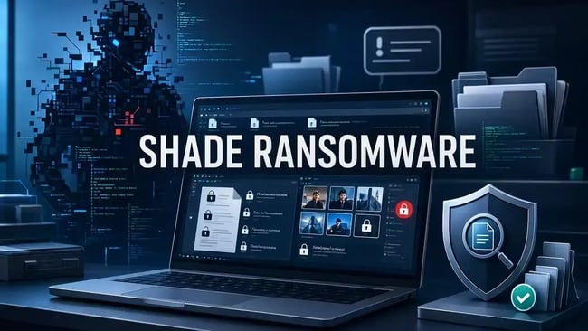 Supprimer shade ransomware dechiffrement fichiers