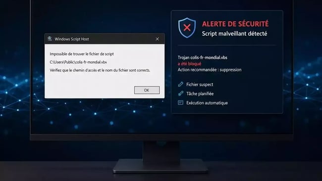 Supprimer trojan colis fr mondial vbs windows