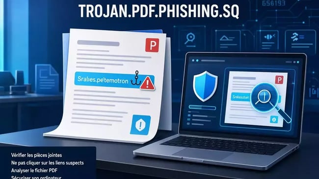 Supprimer trojan pdf phishing sq menace pdf
