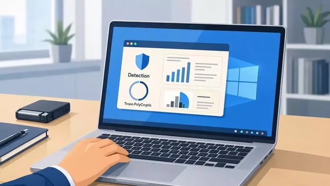 Supprimer trojan polycrypt h cheval de troie