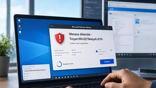 Supprimer trojan win32 skeeyah a rfn windows