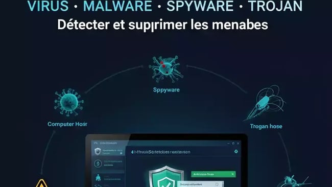 Supprimer virus malware spyware trojan desinfection