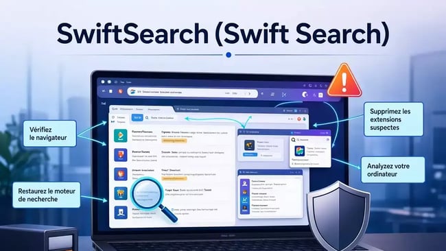 Supprimer virus swiftsearch swift search
