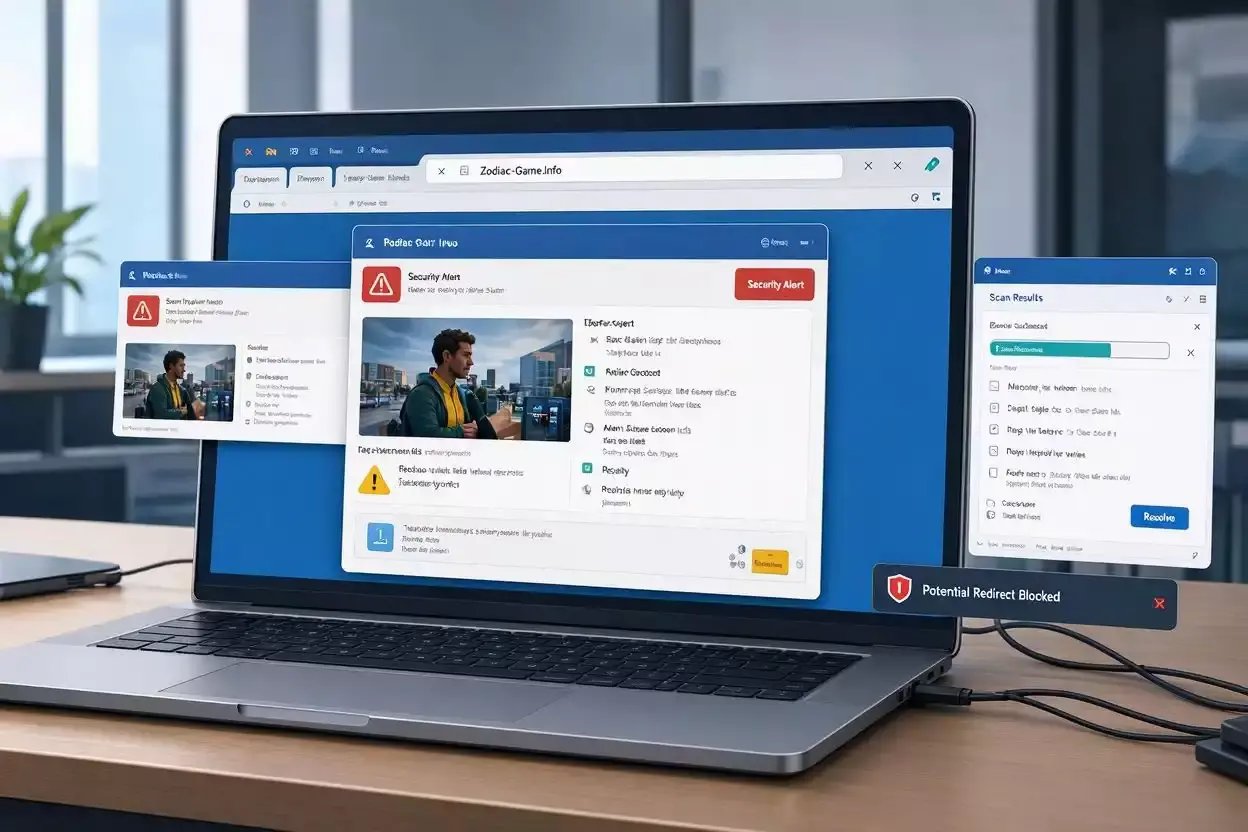 Supprimer Zodiac-Game.Info et nettoyer Windows après des redirections ou publicités indésirables